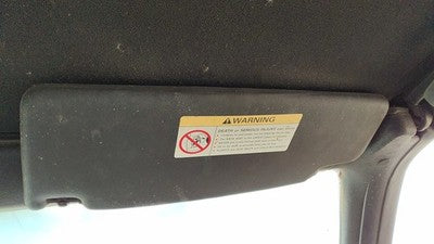 2000-2011 Vw Cabrio Convertible Passenger Right Sun Visor Oem Black