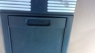 1995 Chevy Astro Center Overhead Console Oem Dome Light Map Lamp Cubby Tan