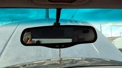 1999 Chevy Suburban Inside Rear View Mirror Oem Windshield Mounted