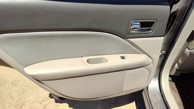 10-12 Ford Fusion Driver Left Rear Door Trim Panel With Switches Back Black Dl