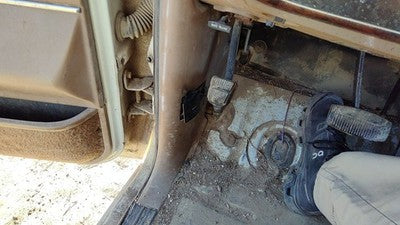 Ford F150 Driver Left Lower Kick Trim Panel Oem Brown