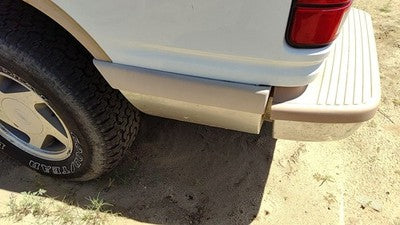 1993 Ford Explorer Driver Left Rear Moulding On Quarter Panel Oem White