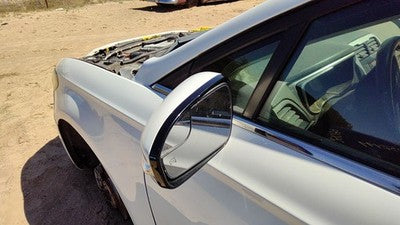 2013-2014 Ford Fusion Driver Left Power Side Mirror Door Mounted Oem White Yz