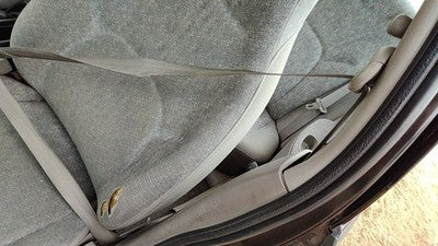 Saturn Sl1 Driver Left Front Seat Belt Retractor Oem Shoulder Gray