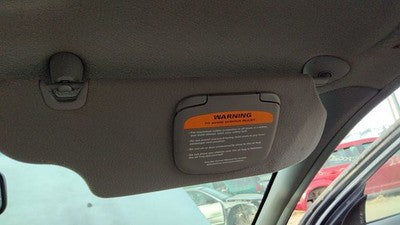 1997 Ford Taurus Passenger Right Sun Visor Oem Gray