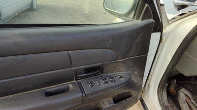2005 Ford Crown Vic Driver Left Front Door Trim Panel With Master Switch Black