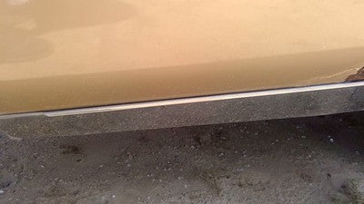 1985 Olds 88 Passenger Right Rear Moulding On Quarter Panel Oem Chrome