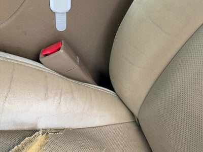 2004 Buick Rainier Driver Left Front Seat Belt Buckle Receiver Oem Tan 332