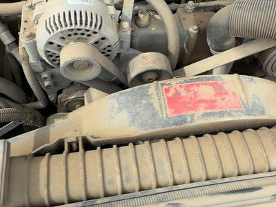 1997 Ford F250 Radiator Cooling Fan Shroud Oem Plastic Housing