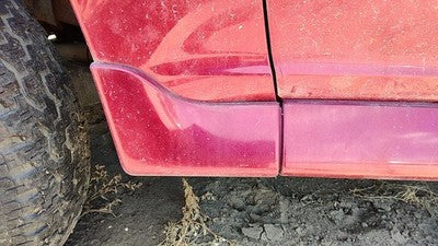 1994 Ford Explorer Driver Left Moulding From Fender Oem Trim Strip Red