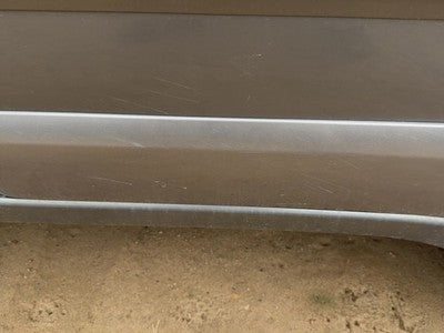 05-09 Legacy Outback Driver Left Rear Lower Moulding From Door Back Silver Slq