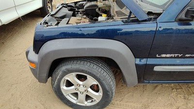 2002-2004 Jeep Liberty Driver Left Front Fender Oem Blue Pb7 55177101Ad