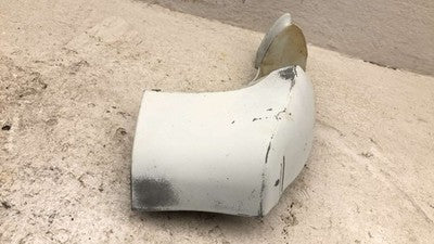 1970 Mercury Cougar Driver Left Rear Quarter Panel Extension End Oem Silver