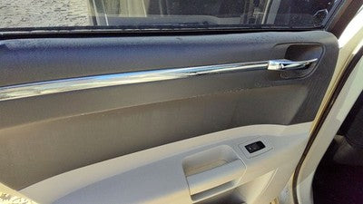 05-07 Chrysler 300 Driver Left Rear Door Trim Panel With Switches Back Gray D1