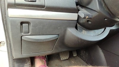 2010-12 Nissan Sentra Sr Lower Dash Under Column Knee Bolster Trim Panel Gray X