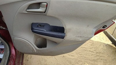 2010 Honda Insight Passenger Right Rear Door Trim Panel With Switches Back Tan