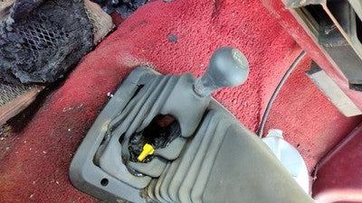90 Bronco 2 4X4 Shifter Lever Assembly With Linkage T Case Shift Unit Red At 4X4