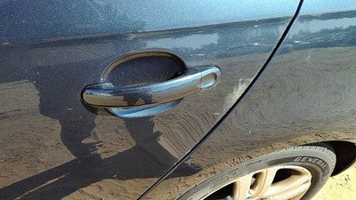 05-14 Vw Jetta Driver Left Rear Outside Door Handle Oem Back Blue 1K5837205bgru