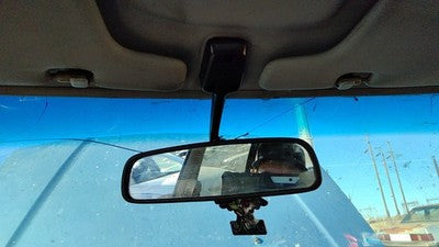 1989 Honda Civic Inside Rear View Mirror Oem Windshield Mounted Sedan