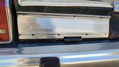 1984 Jeep Grand Wagoneer Rear Tail Gate Trim Finish Panel Oem