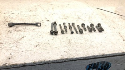 1993 Jeep Grand Cherokee Mount Bracket Set For Ac Compressor Oem With Bolts 5.2L