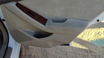 07-09 Altima Passenger Right Rear Door Trim Panel With Switches Back Blond C