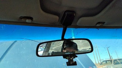 1989 Honda Civic Inside Rear View Mirror Oem Windshield Mounted Sedan