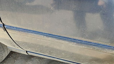 1999 Toyota Camry Driver Left Front Moulding From Door Oem Trim Strip Blue 8L3
