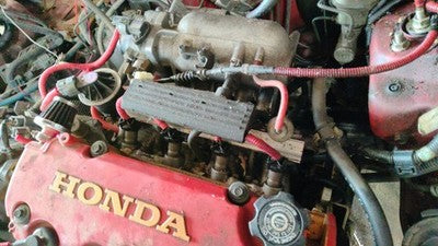 96-00 Civic Hx Coupe Complete Fuel Rail With Injectors Set Loaded 1.6L Vtec-E