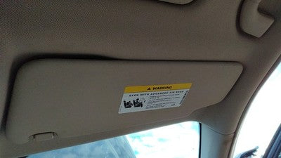 2008-2014 Mercedes C300 Passenger Right Sun Visor Oem Beige 125 20481046107F59