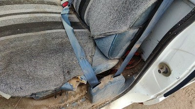1991 Chevy Silverado 1500 Driver Left Front Seat Belt Retractor Shoulder Blue