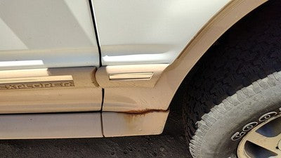 1993 Ford Explorer Passenger Right Moulding From Fender Oem Trim Strip White