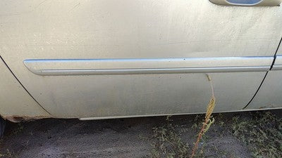 2007 Caravan Passenger Right Rear Moulding From Door Back Trim Ps2 Bright Silver