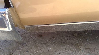 1985 Olds 88 Passenger Right Rear Moulding On Quarter Panel Oem Chrome