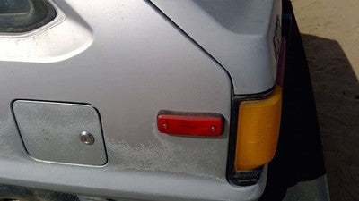 83-88 Toyota Tercel Driver Left Side marker light Red Reflector Hatchback 3 Door