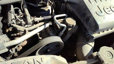 2002-2004 Jeep Grand Cherokee Power Steering Pump With Mount Bracket Oem 4.0L