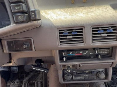 1989-1995 Isuzu Pup Center Dash Heater Vent Assembly Oem Ac Gray 8970004092