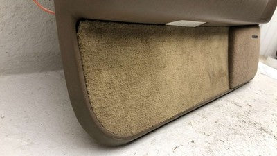 92 Buick Park Ave Ultra Driver Left Front Door Trim Panel With Master Switch Tan