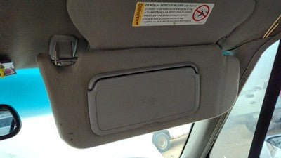 1998 Buick Lesabre Passenger Right Sun Visor Oem Grey 17C