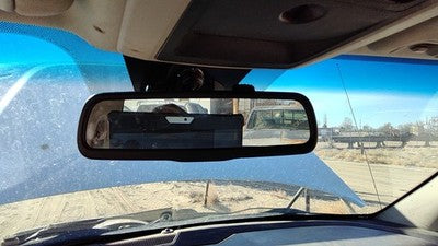 2016 Dodge Ram 4500 Inside Rear View Mirror Oem Windshield Mounted