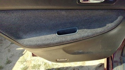 1994-1995 Honda Accord Driver Left Rear Door Trim Panel With Switches Back Gray