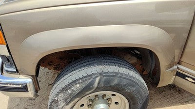 1995-00 Silverado 2500 Driver Left Front Wheel Flare Moulding Fender Gold 55U