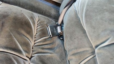 1985 Mercury Grand Marquis Driver Left Front Seat Belt Buckle Receiver Oem Gray