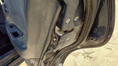 1998-2002 Honda Accord Passenger Right Rear Door Latch With Rods/Cables Oem Back