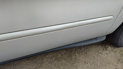 1997 Ford Taurus Passenger Right Front Moulding From Door Trim Strip Silver Ts
