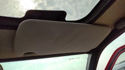 1995 Nissan Pathfinder Passenger Right Sun Visor Oem Gray