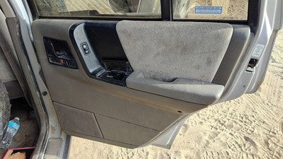 1994 Grand Cherokee Passenger Right Rear Door Trim Panel With Switches Back Gray