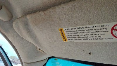 1999 Cadillac Seville Driver Left Sun Visor Oem Tan 503