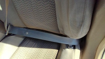 01-05 Grand Am Driver Left Front Seat Belt Retractor Shoulder 52D Dark Taupe