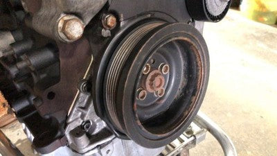 03-16 Vw Jetta Harmonic Balancer Crankshaft Pulley With Bolt 1.9L Turbo Diesel